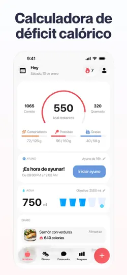 Captura de pantalla de Welmi - Contador De Calorias en iPhone 2