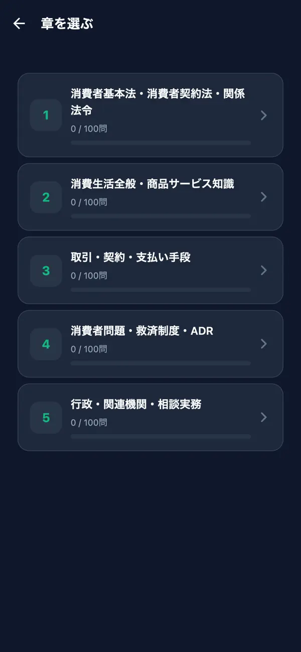 Screenshot #2 pour 消費生活相談員資格対策