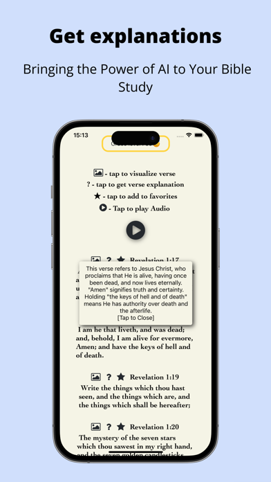 Visual Holy Bible iPhone screenshot 3 - Reference app