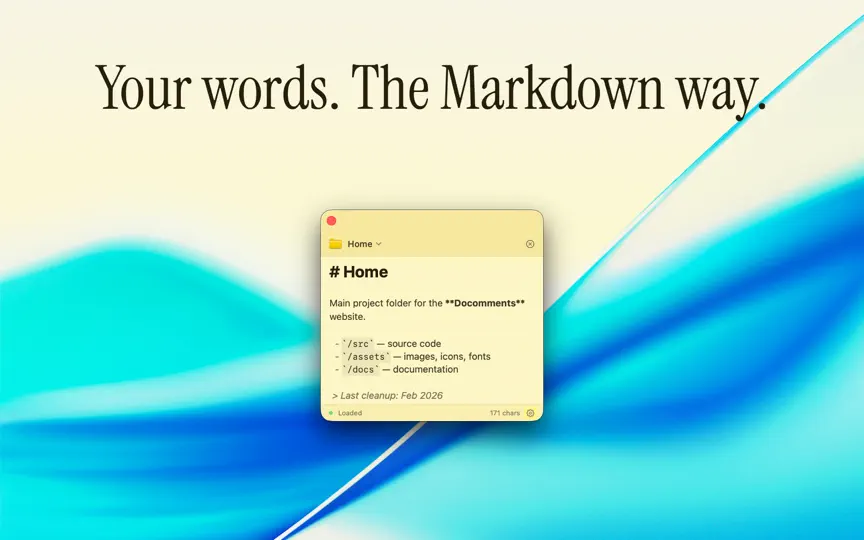 Screenshot von Docomments – Notes For Files auf dem iPhone 3
