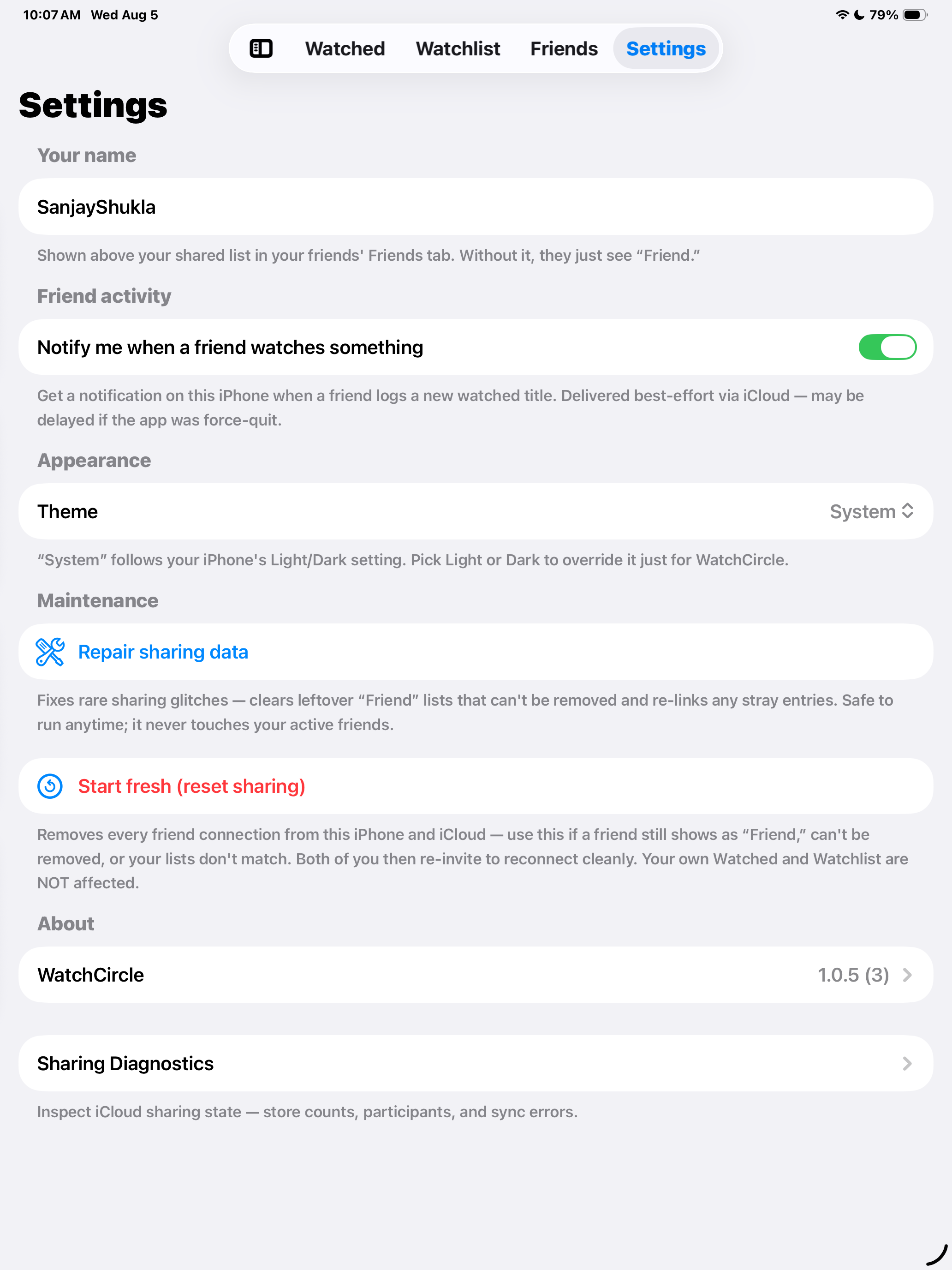 WatchCircle screenshot 15