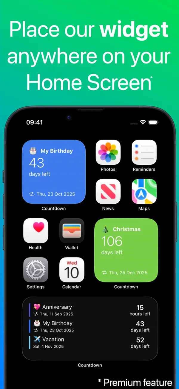 #3. Countdown (iOS) Ved: Find Appiness LLC