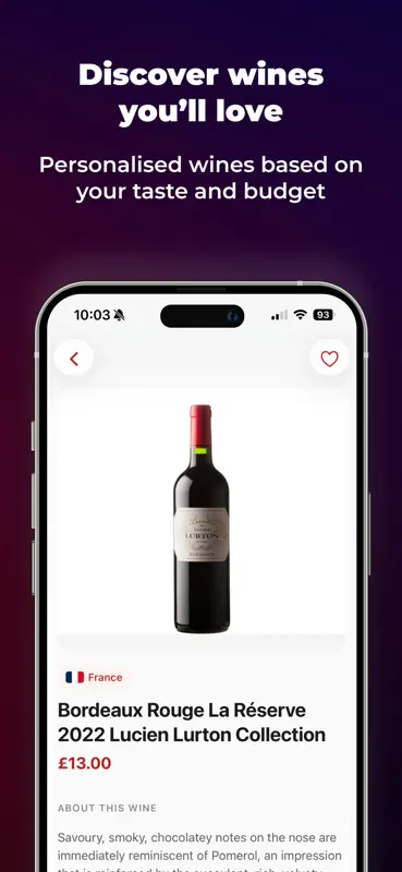 Pocket Sommelier: Wine Pairing screenshot 3 of 4