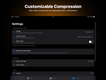 VideoSlimmer - Compress Videos iPad screenshot