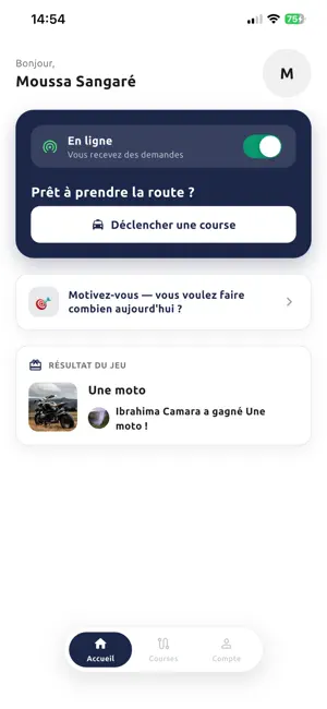 Tictac Driver screenshot 1