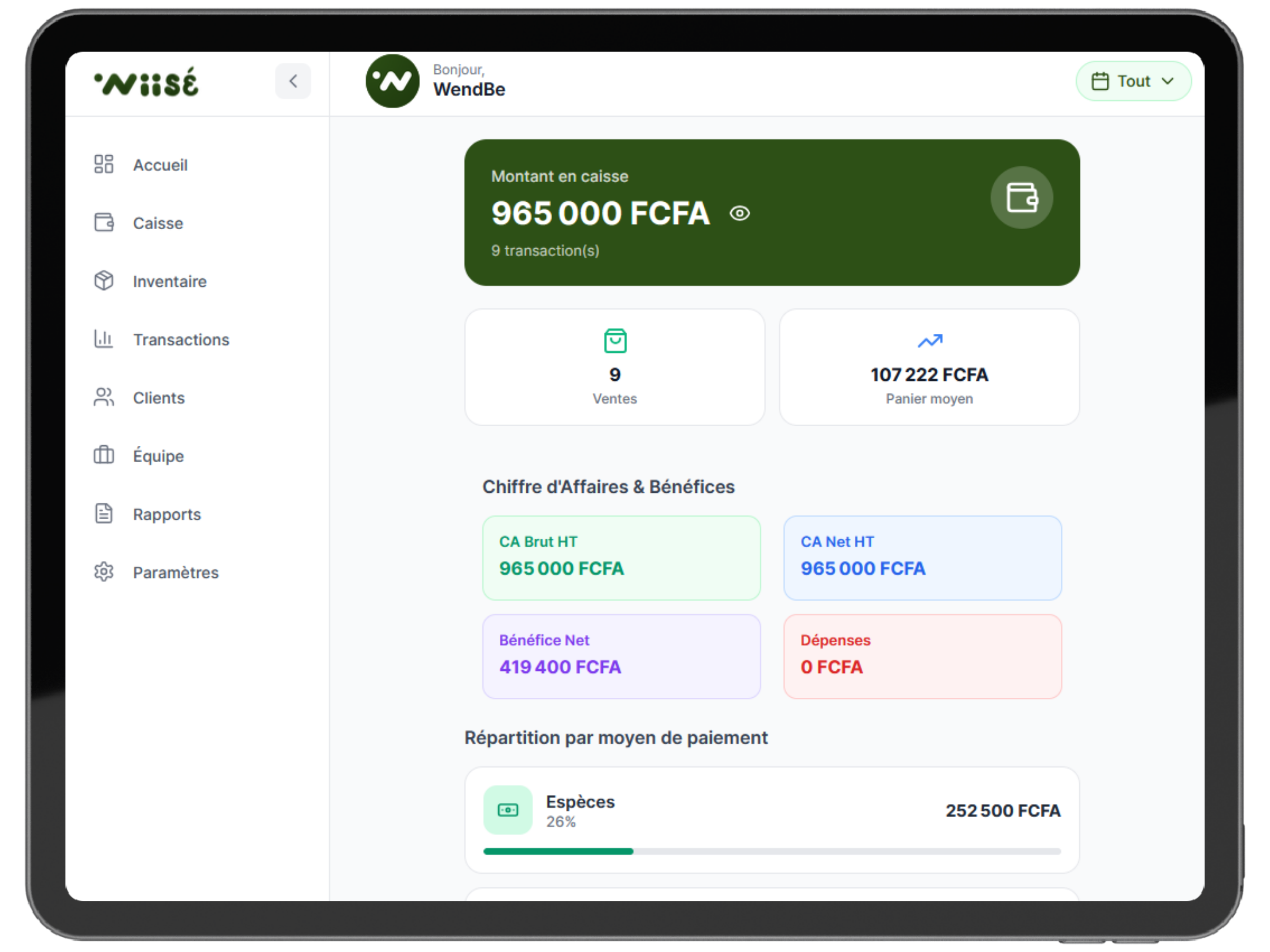 Wiisé Business Management screenshot 8