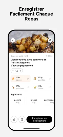 Capture d'écran de AI Calorie Tracker - Fit AI sur iPhone 4
