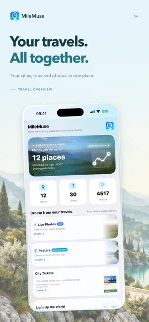 MileMuse: Travel Photo Map screenshot 4
