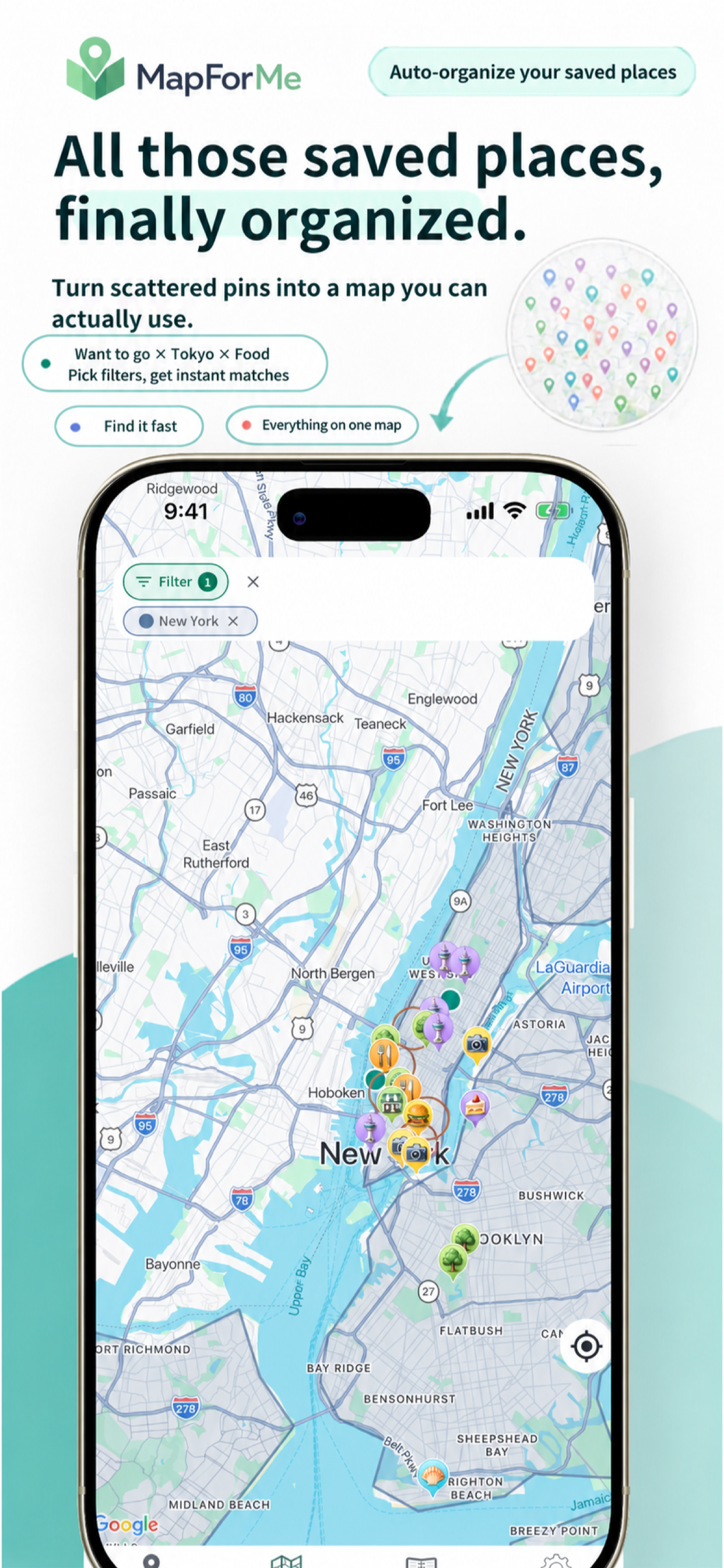 MapForMe: Places to Visit