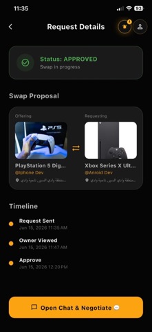 SwapX JO screenshot