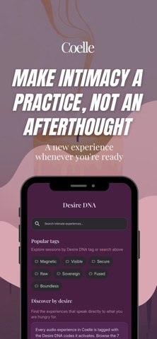 Coelle: Guided Audio Intimacy screenshot