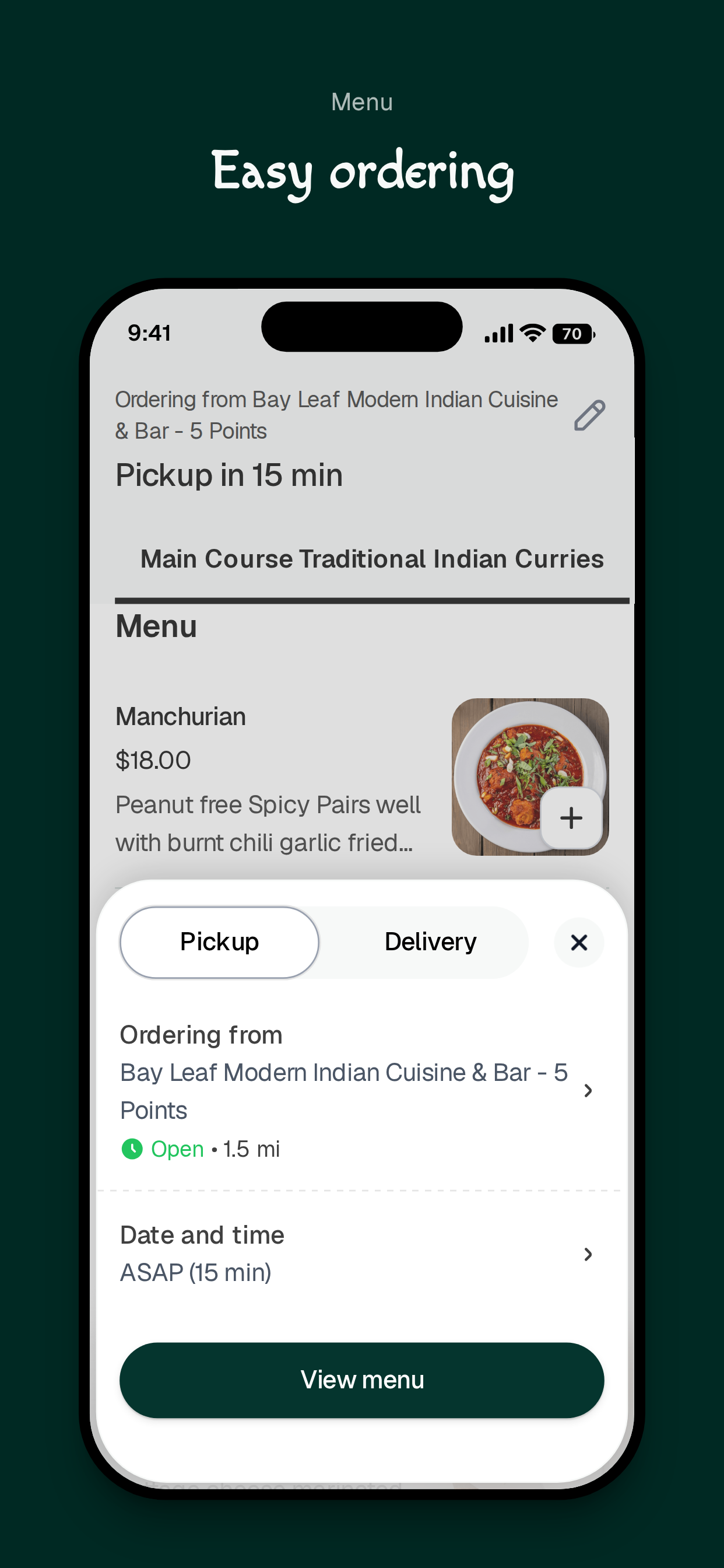 Bay Leaf Modern Indian Cuisine screenshot 3