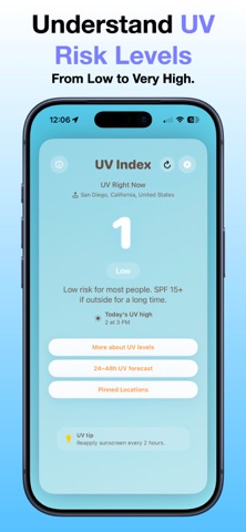UV Index Today – Sun Safety のスクリーンショット