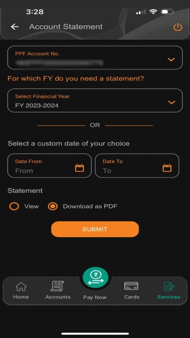 Screenshot #3 pour IDBI Bank GO Mobile+