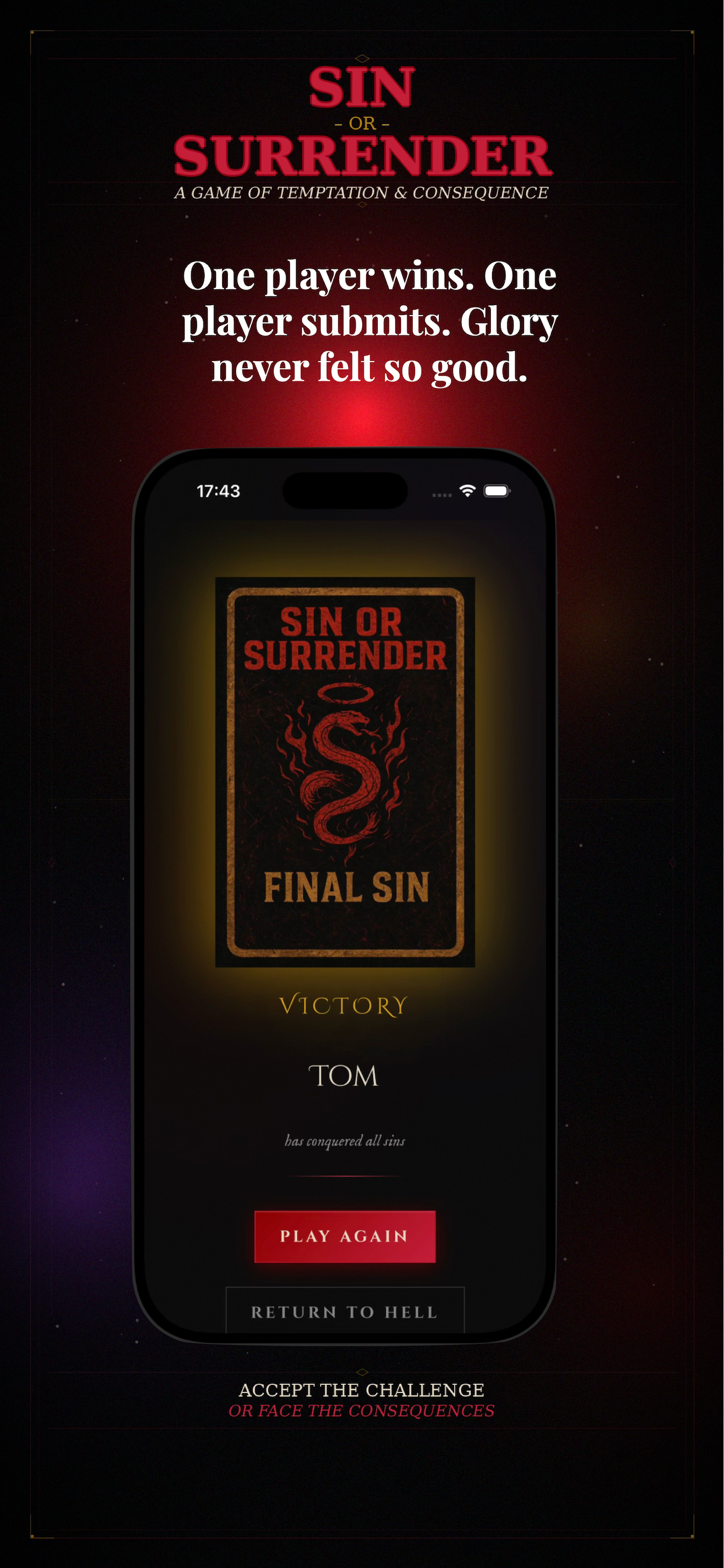 Sin or Surrender screenshot 9