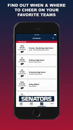 Brien McMahon Athletics screenshot 3