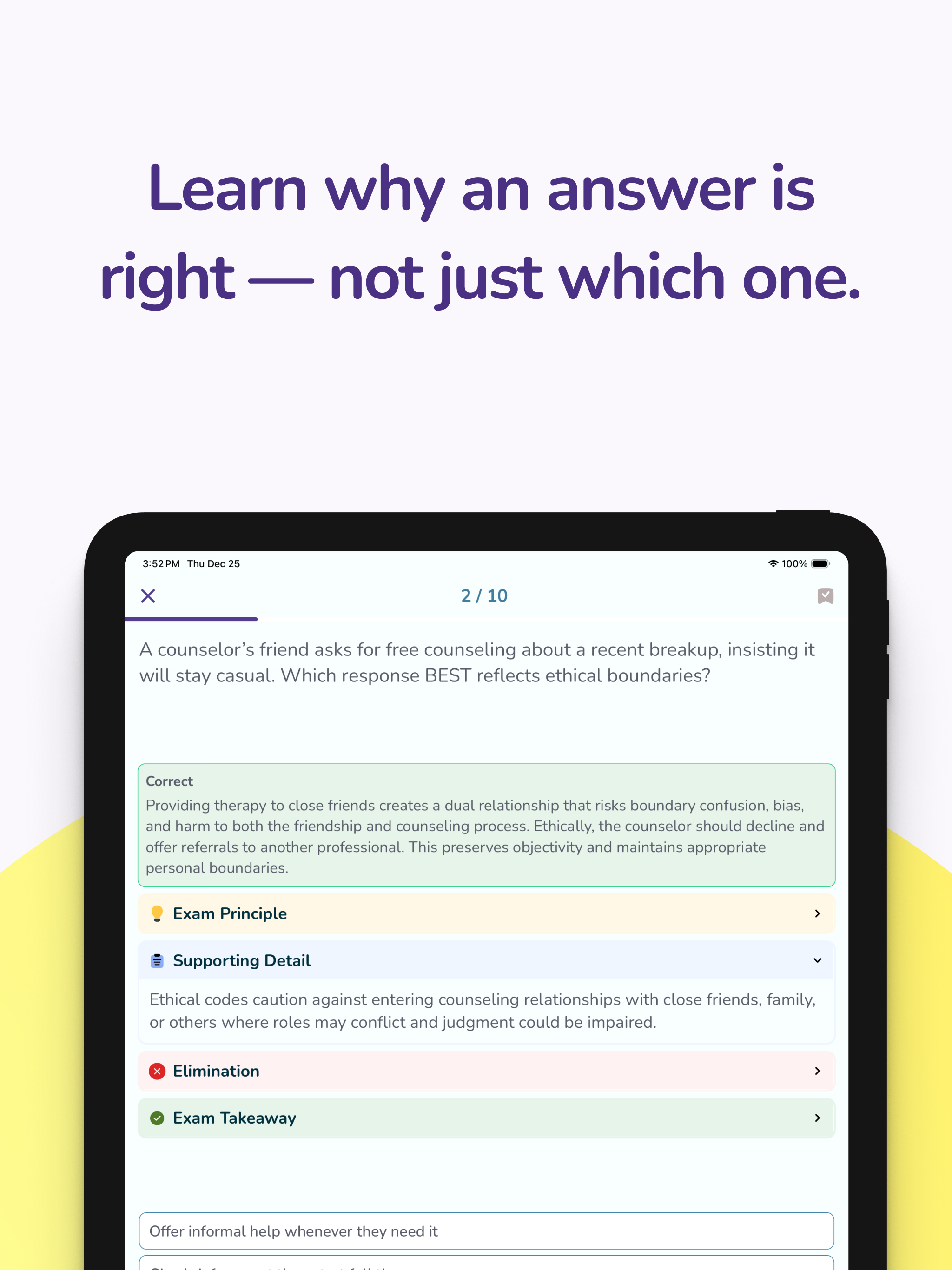 NCMHCE Pocket Study screenshot 13