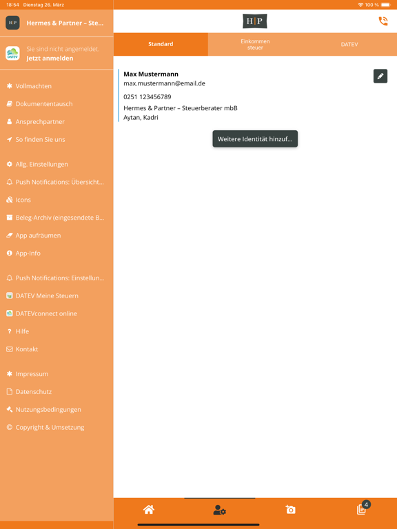 Screenshot #5 pour Hermes & Partner StB