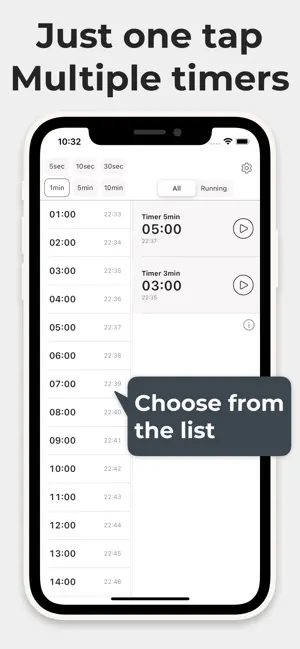 One Timer - One Tap Timer screenshot 1