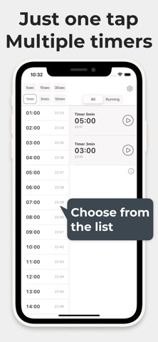 One Timer - One Tap Timer Screenshot 1 of 3
