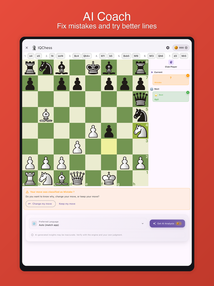 #2. IQ Chess Pro (iOS) De: 9517-9206 Quebec inc