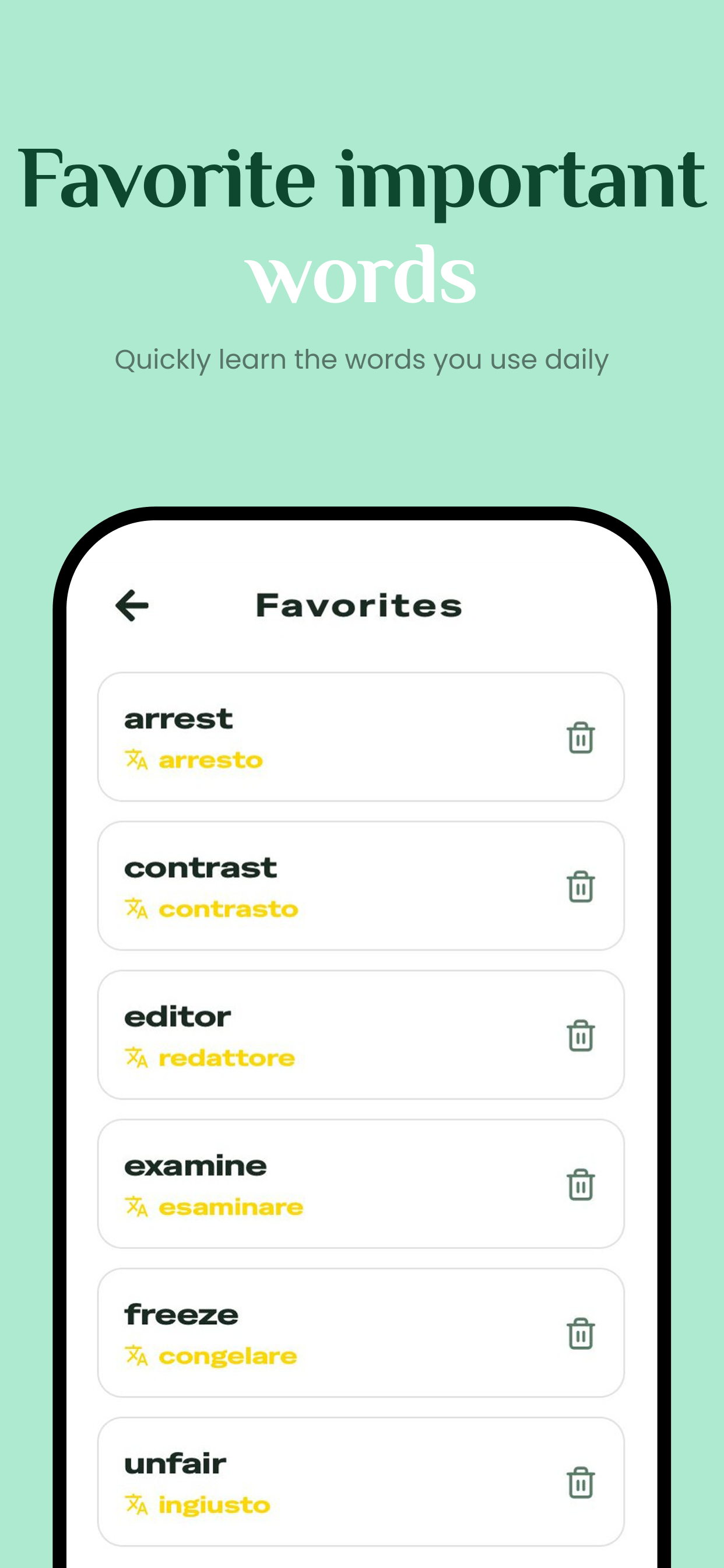 VocBee - Learn Vocabulary