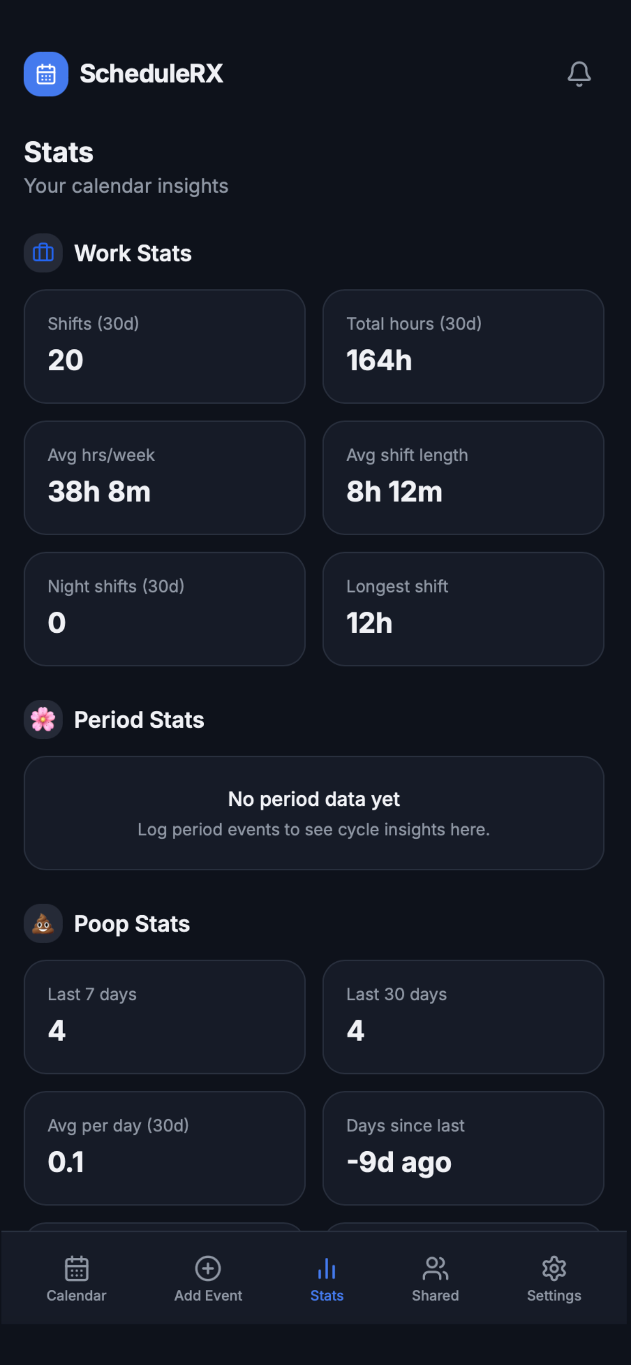CalendarRx screenshot 3