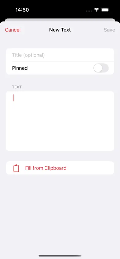 CopyEasy Text Snippets screenshot 2