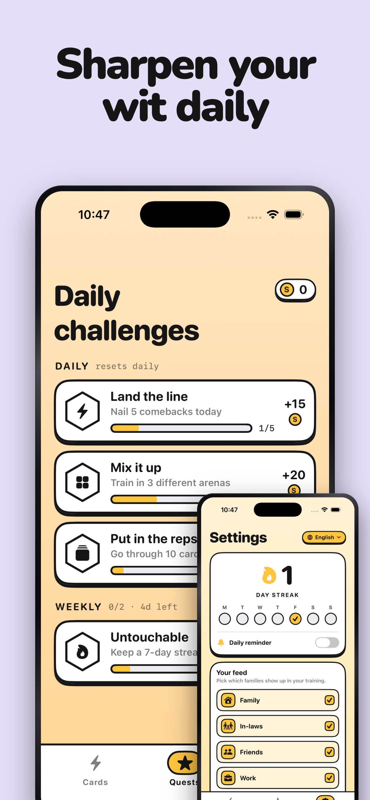 SharpPaw: Quick Wit Trainer screenshot 5