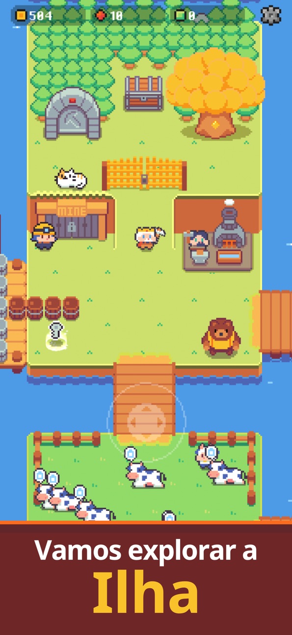 Pickaxe King Island iOS Mod IPA screenshot 6 - iOS game interface