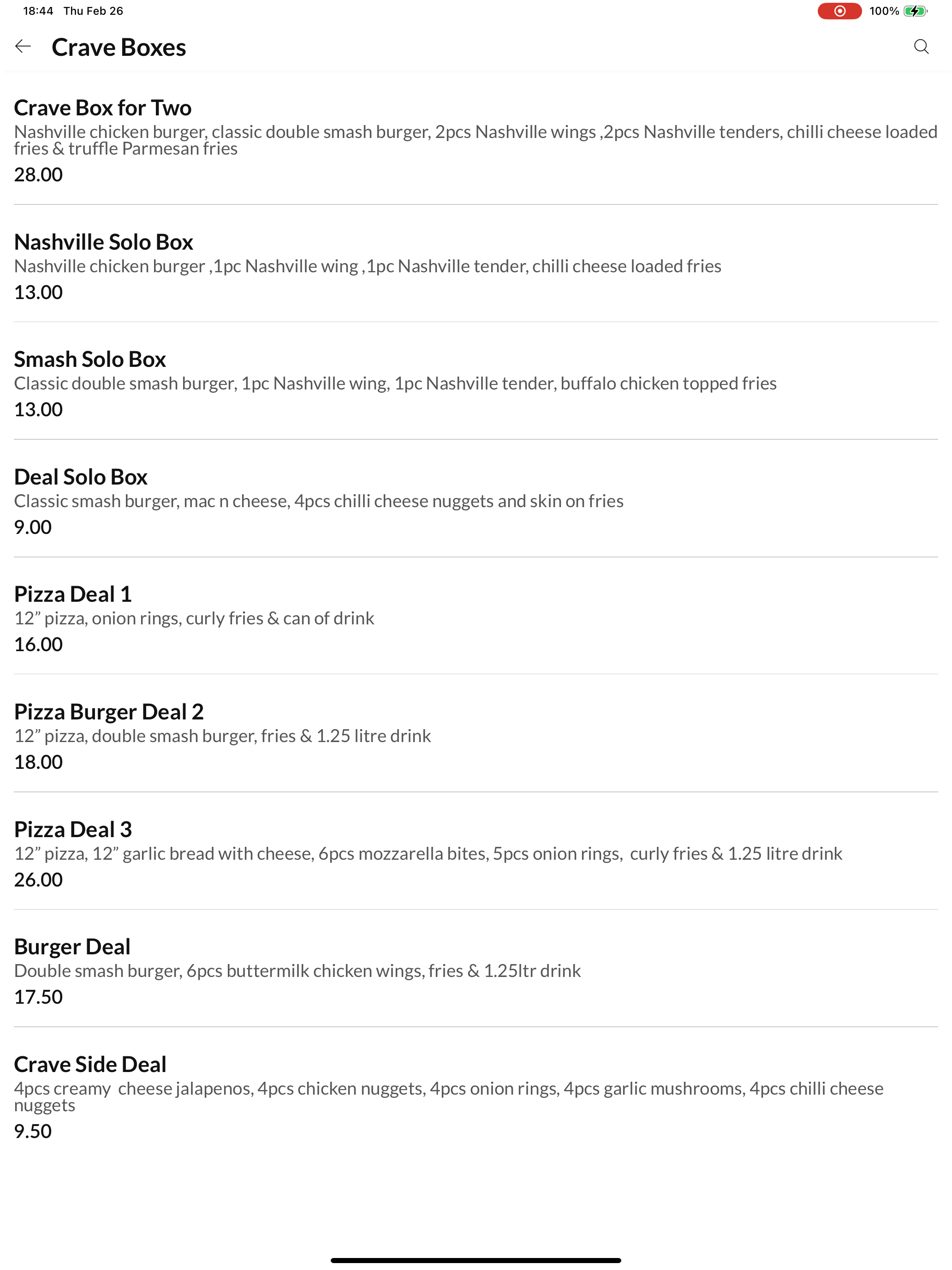Crave Express screenshot 7