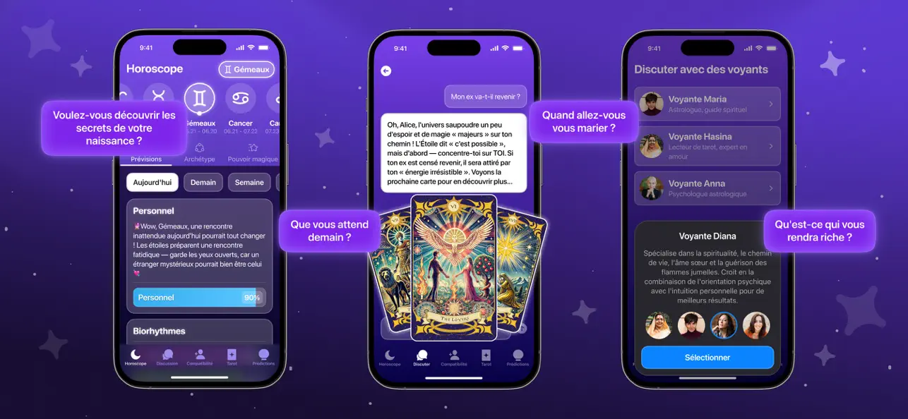 Screenshot #3 pour Talk to Star: horoscope