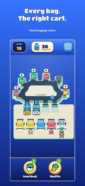 Luggage Jam: Color Sort screenshot 1