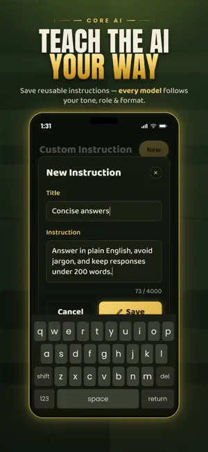 CoreAI: AI Models & Chat screenshot 2