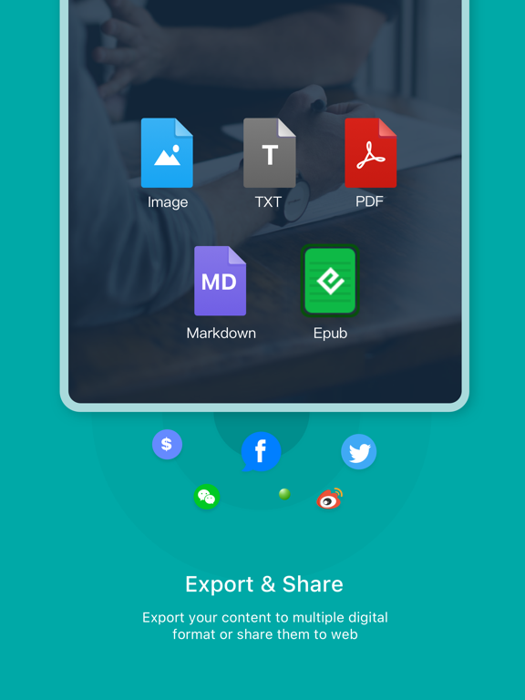 Zine - Enjoy Writing iPad screenshot 5 - Productivity app