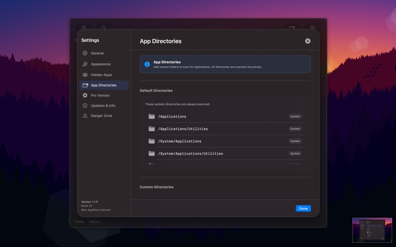App screenshot