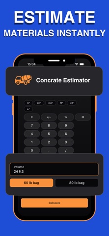 Construction Calculator : Xcal Screenshot 3 of 5