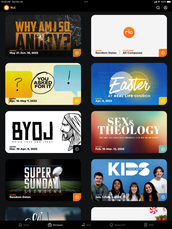 Screenshot #5 pour Real Life Church