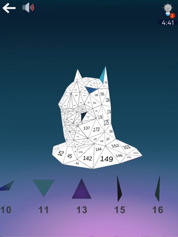 LowPoly 3D Puzzle iPad screenshot