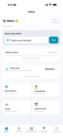 Halana Home Hub screenshot