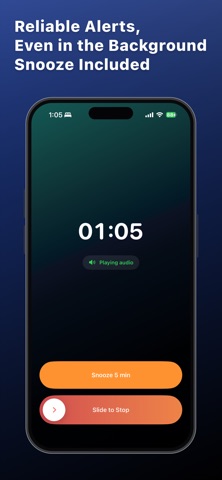 EarphoneNap - Silent Nap Timer iPhone screenshot