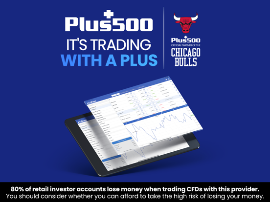 Plus500 Trading & Beleggen iPad app afbeelding 1