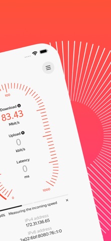 Yandex Internetometer screenshot