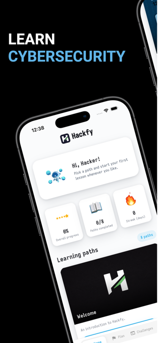 Hackfy: Learn Cybersecurity Screenshot 1 of 4