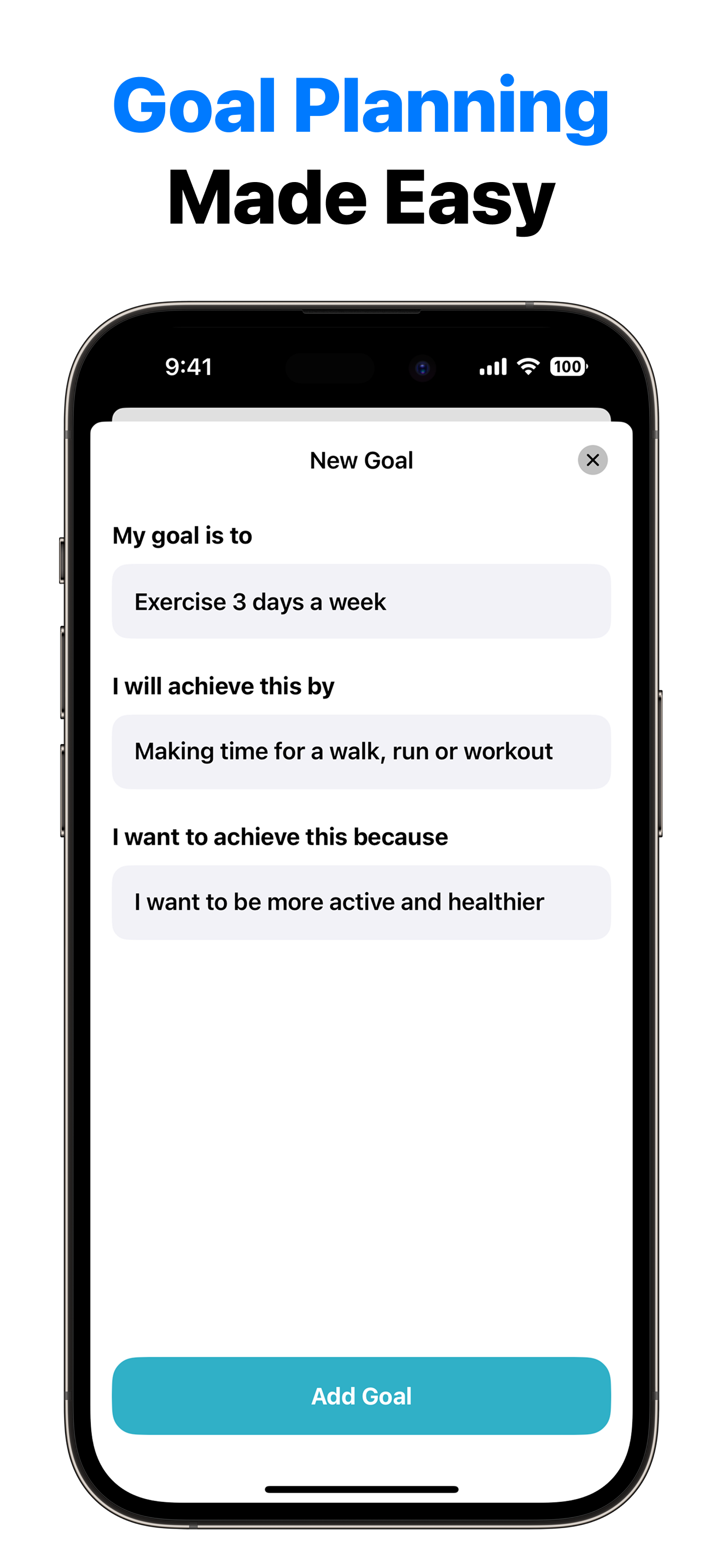 Goal Tracker: Track Progress