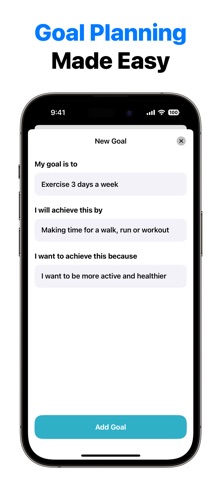 Goal Tracker: Track Progress iPhone screenshot