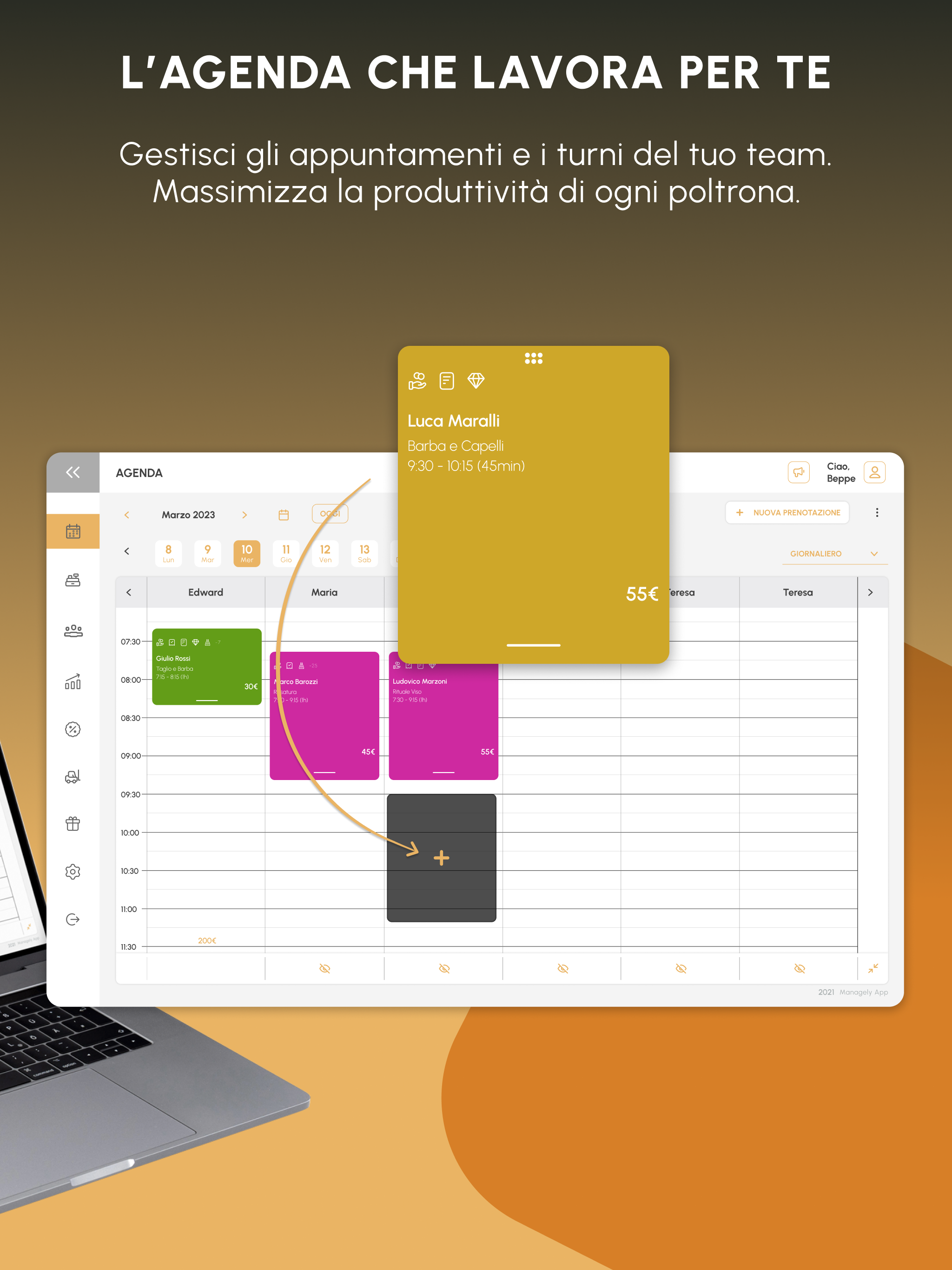 Managely - il tuo business screenshot 9