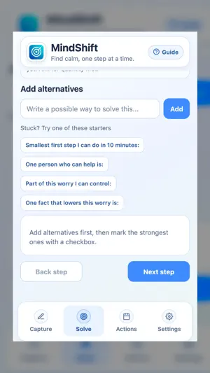 MindShift - Mental Focus screenshot 1