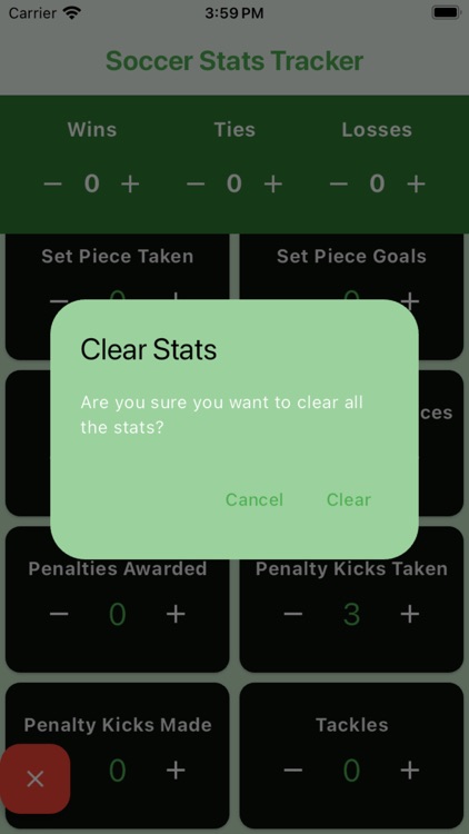 SoccerStatsTrackerv1.1 screenshot-3