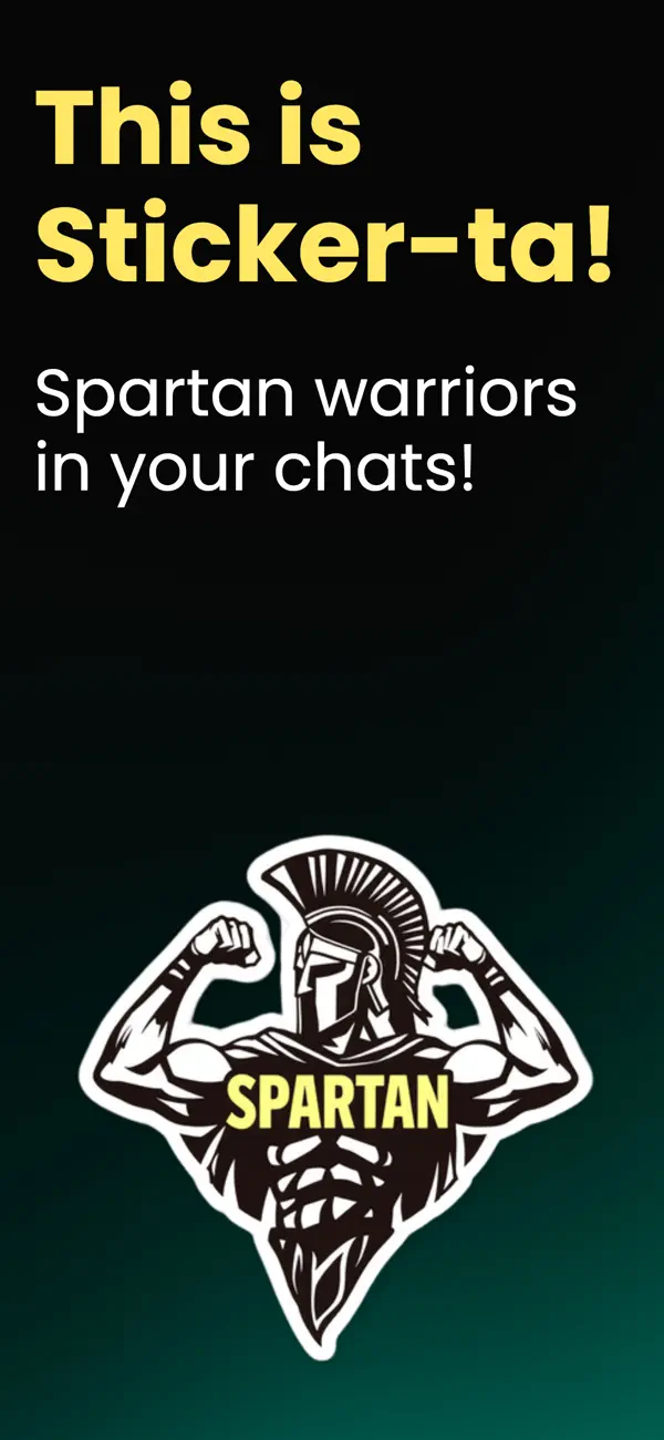 Screenshot #1 pour Ancient Spartan Stickers